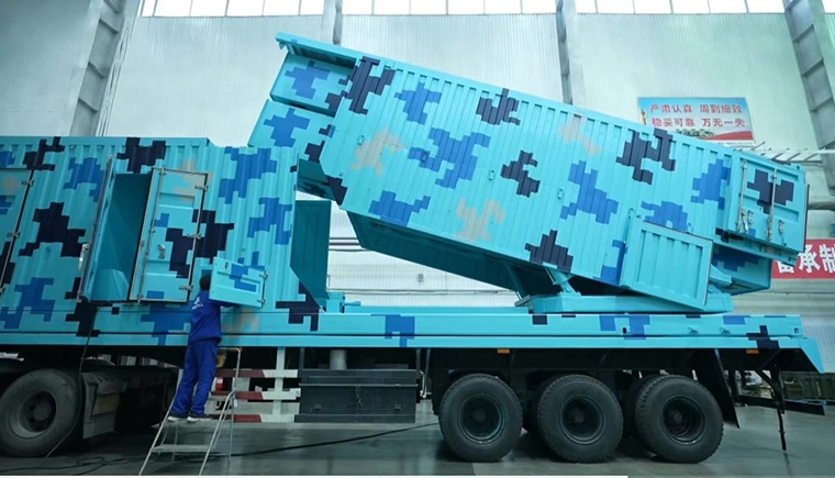 2022珠海航展曝光——反艦導(dǎo)彈的集裝箱式偽裝！